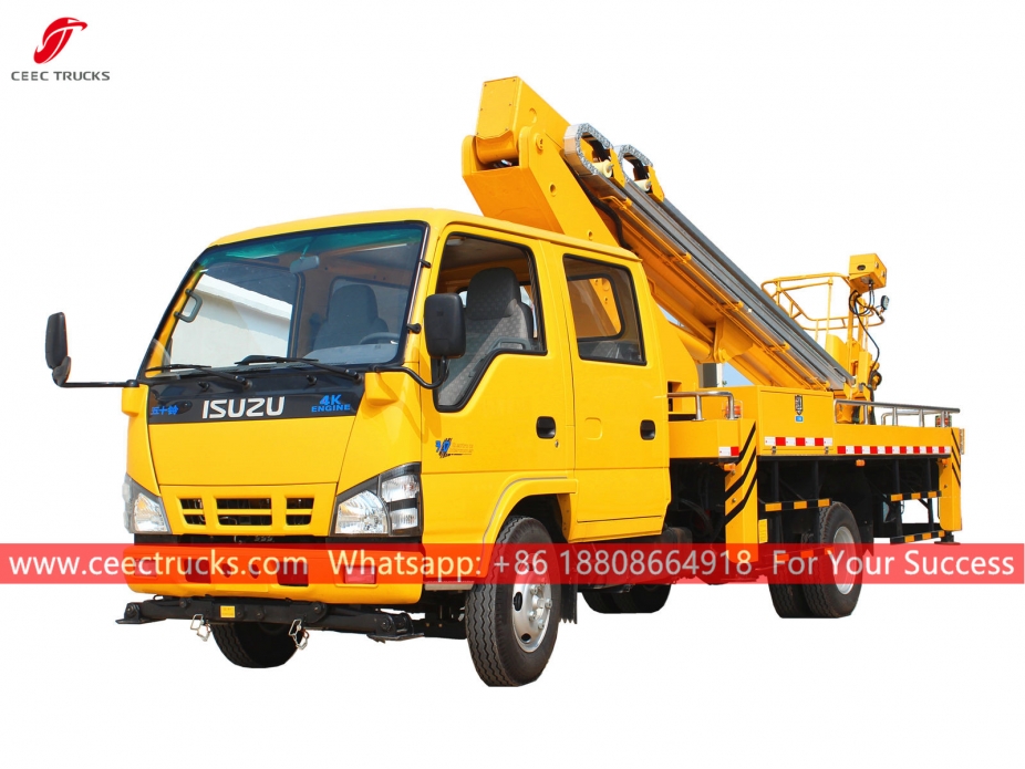 Truk Boom Teleskopik ISUZU 20m