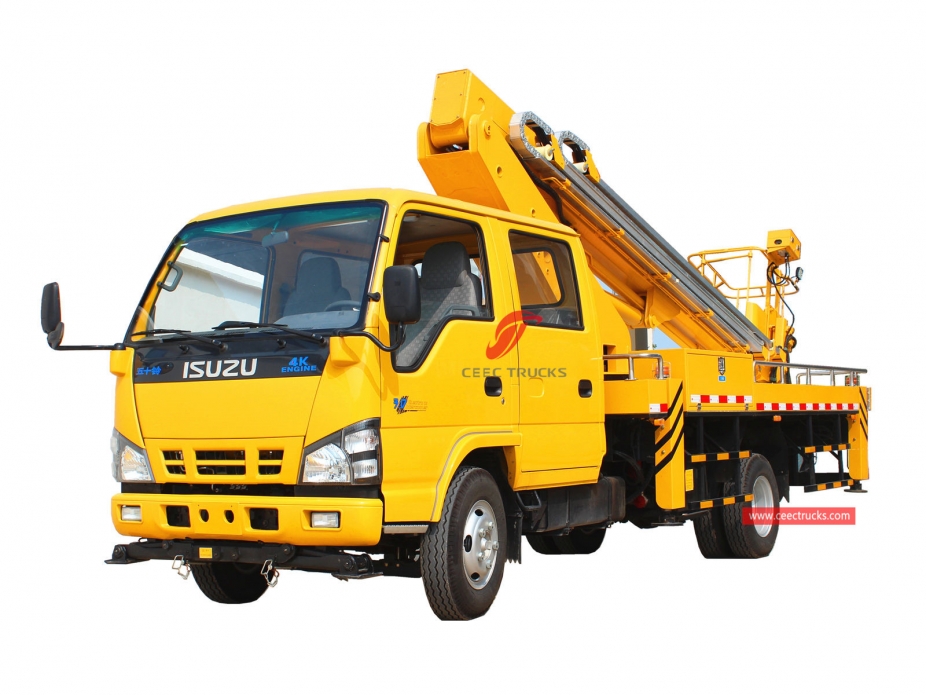 ISUZU 20m Telescopic Boom Truck - CEEC Trucks