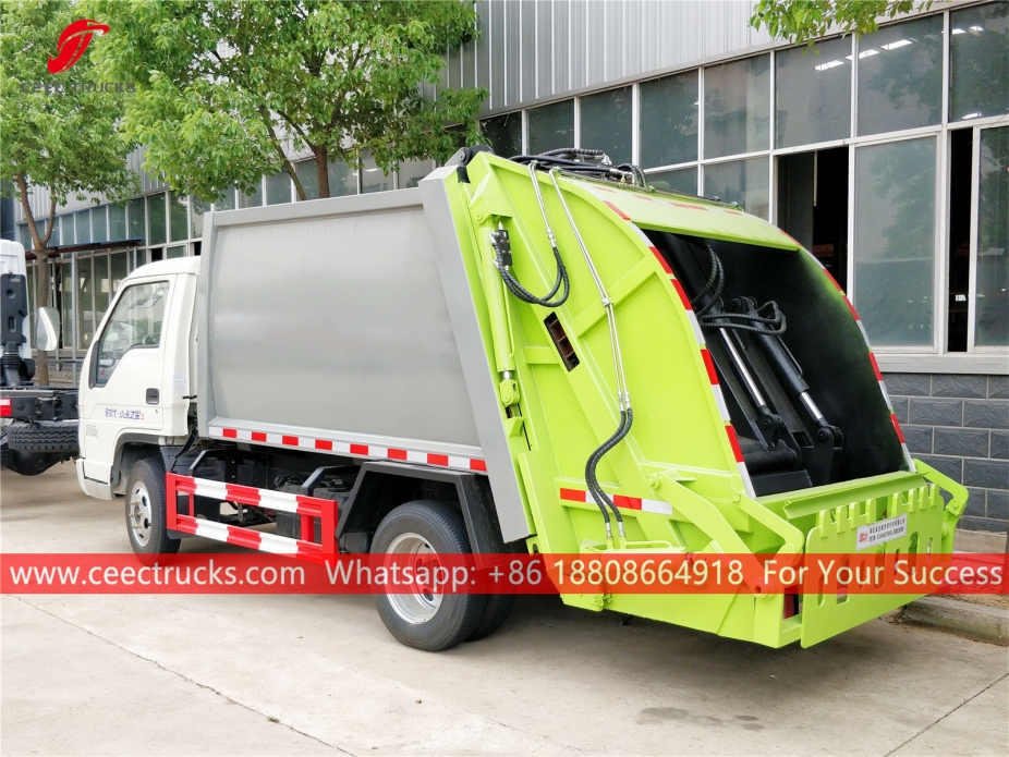 FOTON 4000Liters waste compactor truck