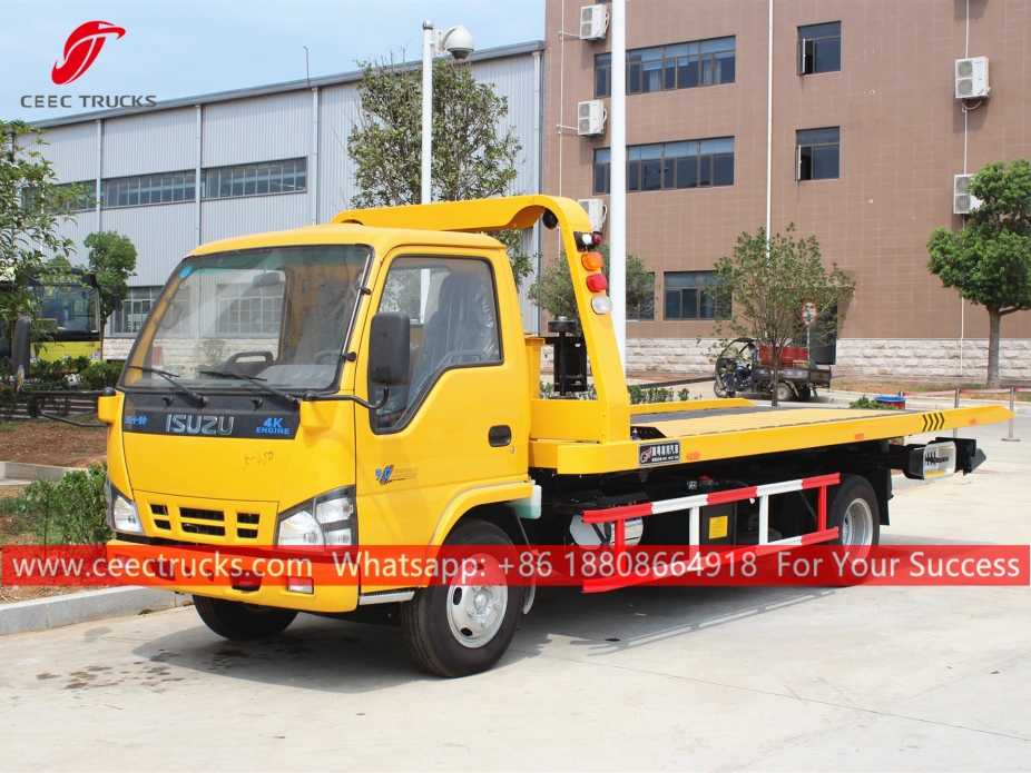 Truk derek flatbed 3Ton ISUZU