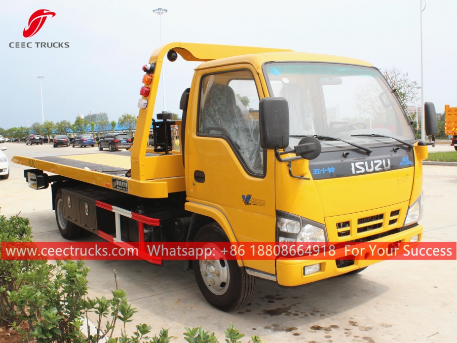 Truk derek flatbed 3Ton ISUZU