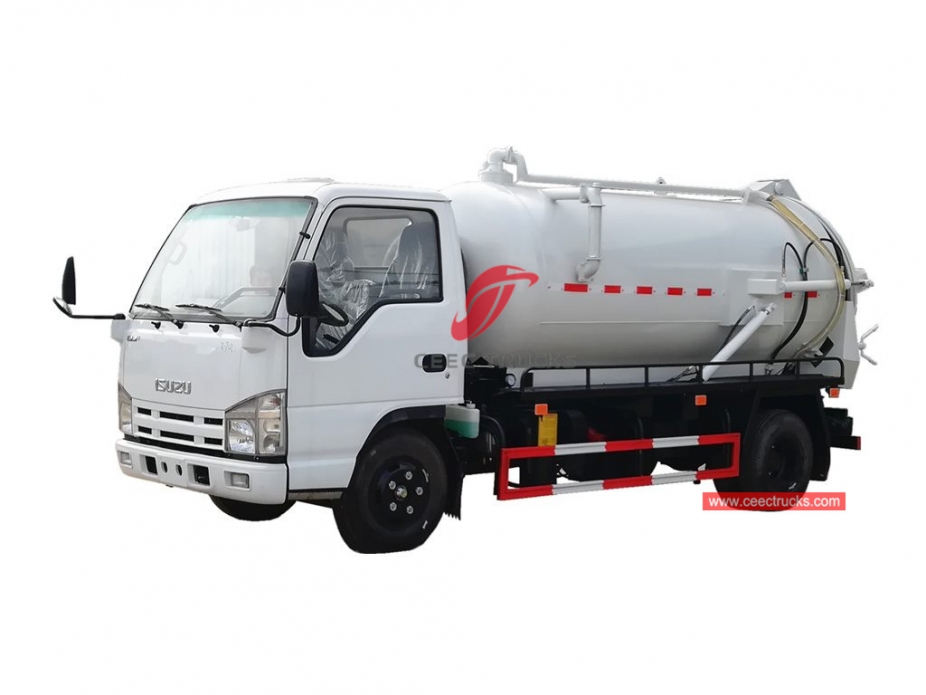 Truk Limbah Vakum 4.000 Liter ISUZU