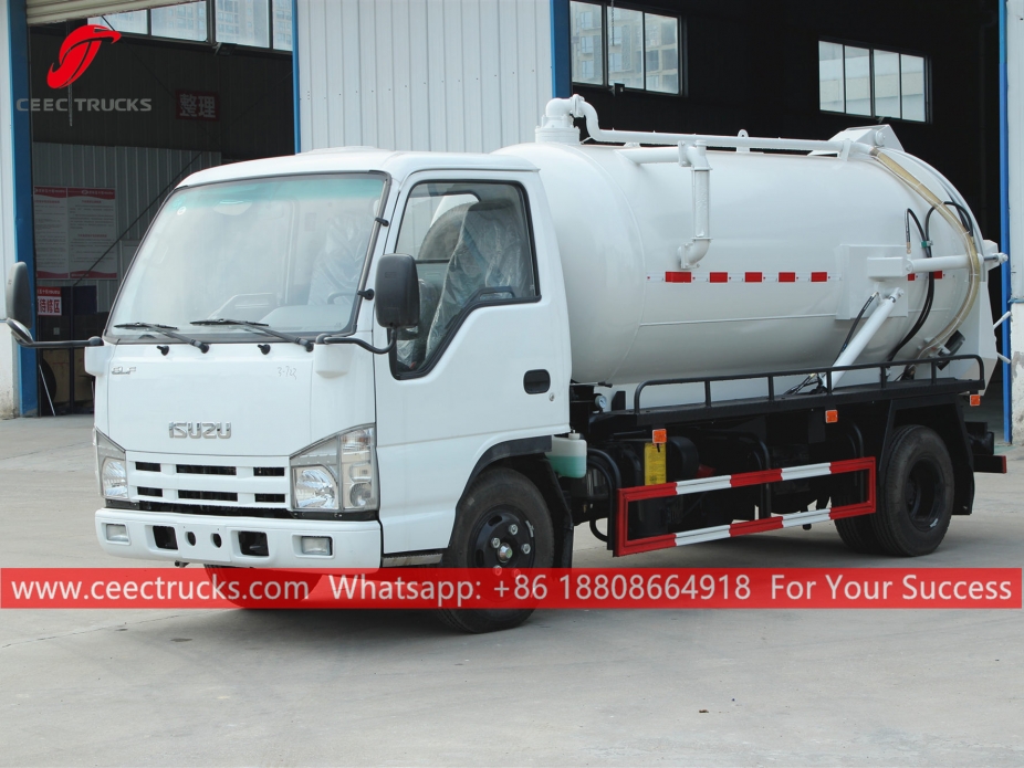 Truk Limbah Vakum 4.000 Liter ISUZU