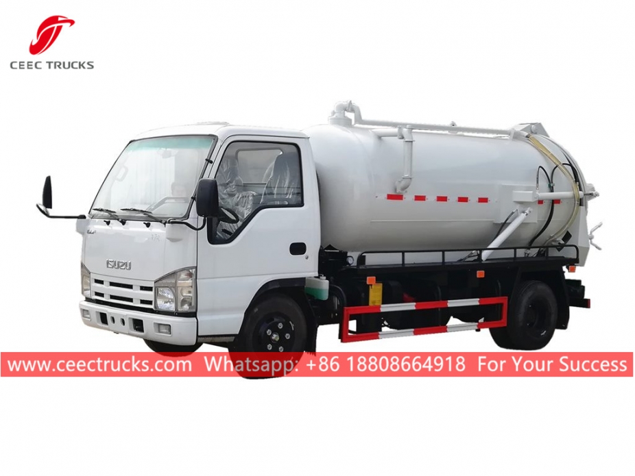 Truk Limbah Vakum 4.000 Liter ISUZU