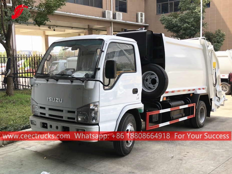 ISUZU 4cbm garbage compactor