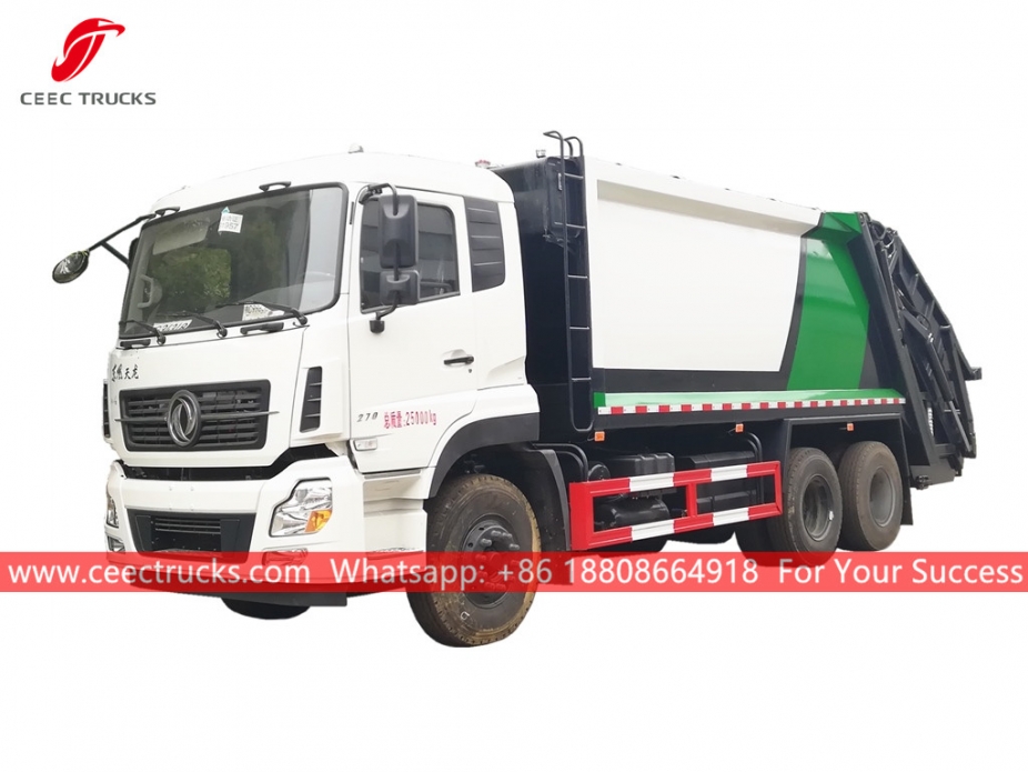 Dongfeng 18CBM Menolak Truk Kompresi