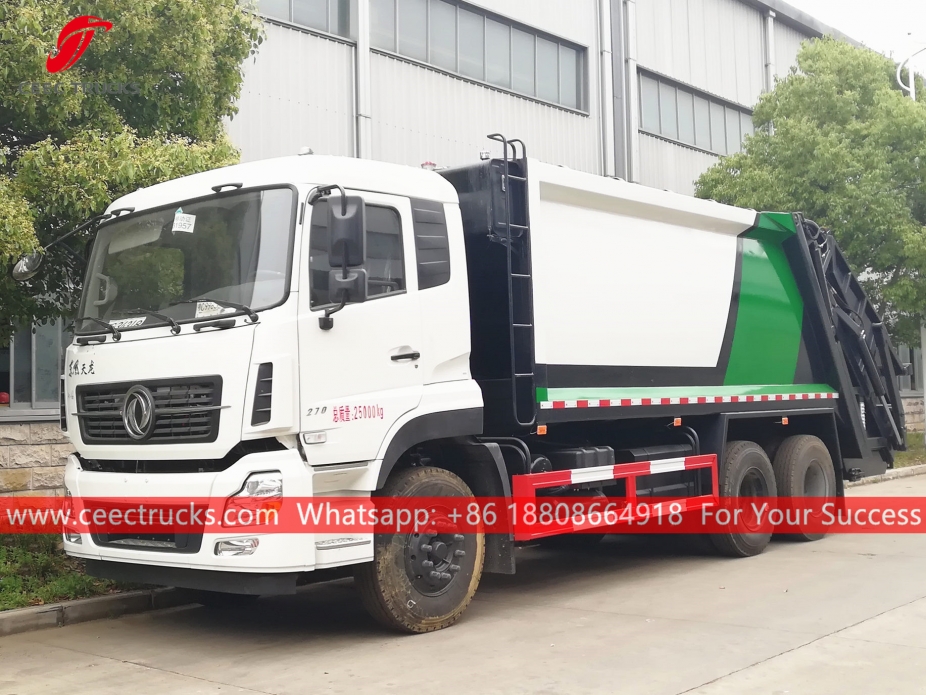 Dongfeng 18CBM Menolak Truk Kompresi