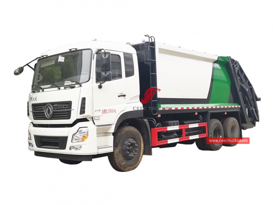 Dongfeng 18CBM Menolak Truk Kompresi