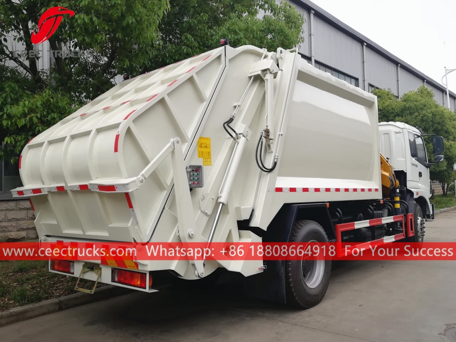 FOTON 8000Liters waste compactor vehicle