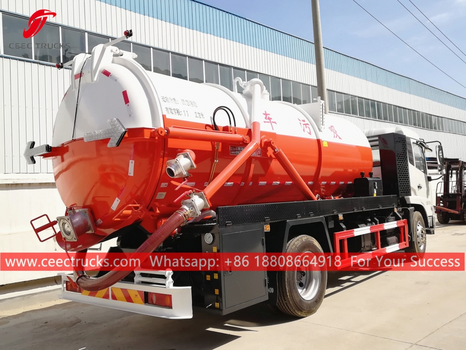 Truk Pengisap Limbah 11.000 Liter DONGFENG