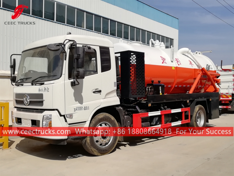 Truk Pengisap Limbah 11.000 Liter DONGFENG