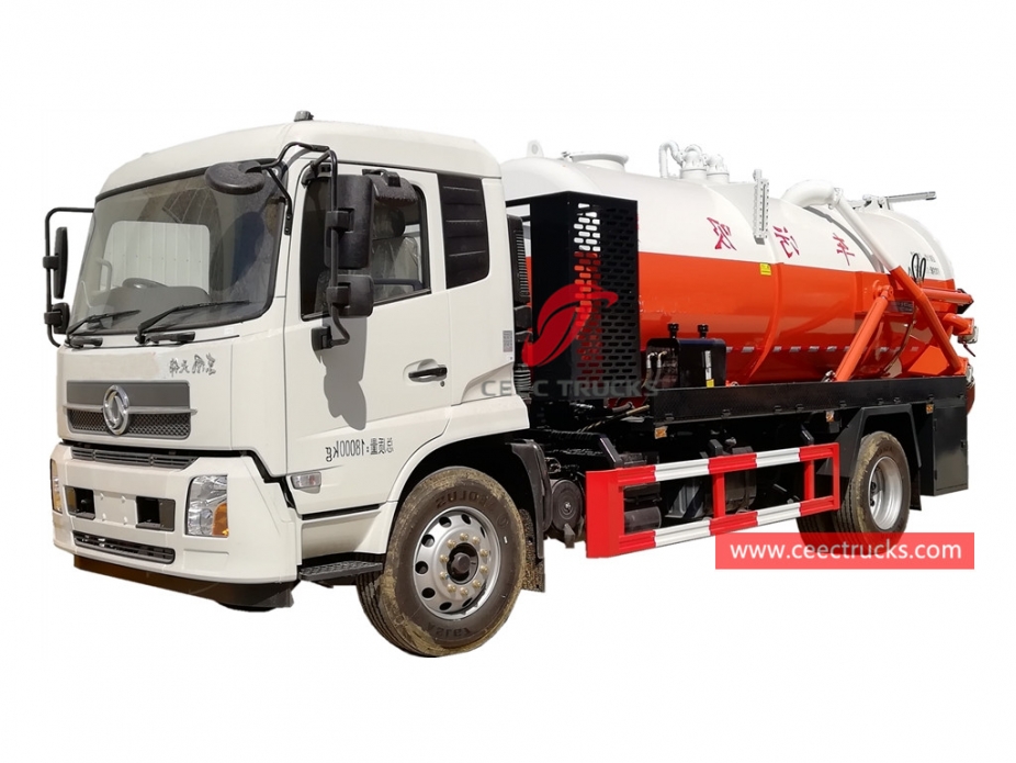 Truk Pengisap Limbah 11.000 Liter DONGFENG