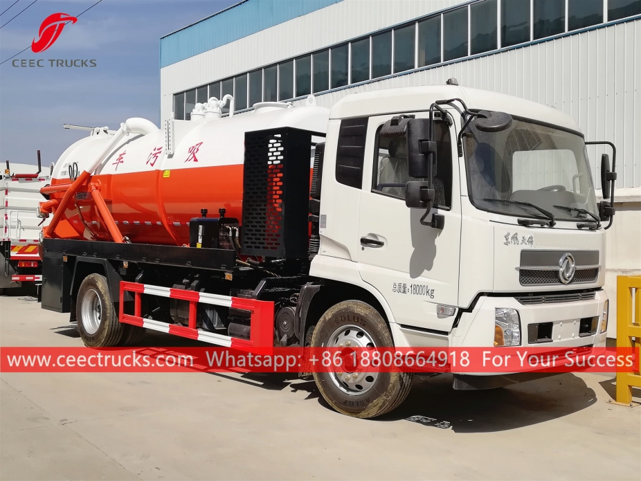 Truk Pengisap Limbah 11.000 Liter DONGFENG