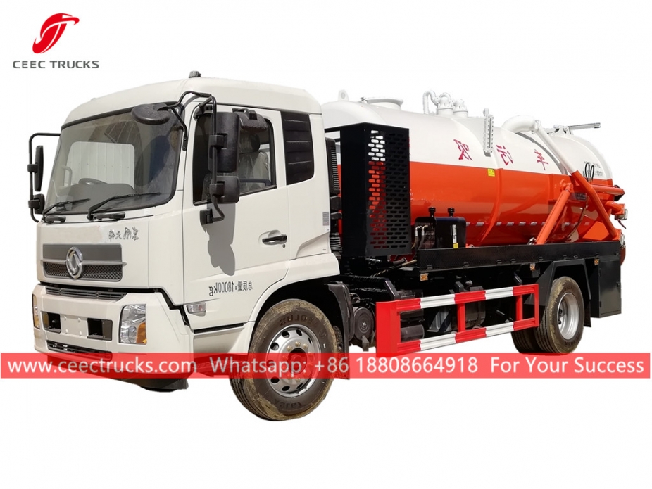 Truk Pengisap Limbah 11.000 Liter DONGFENG