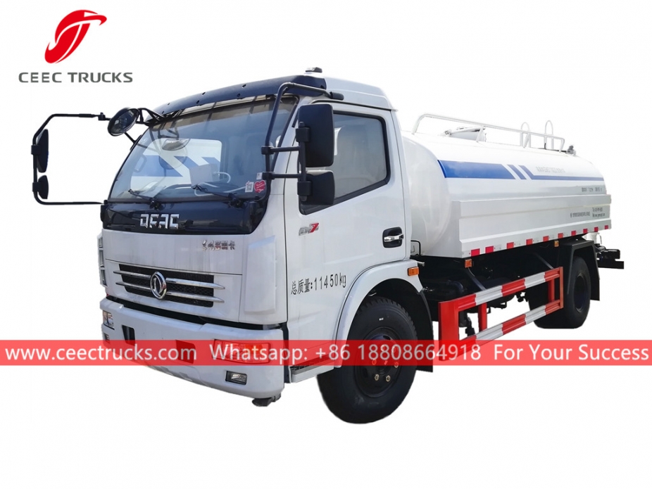 Truk Tangki Air 7 CBM DONGFENG