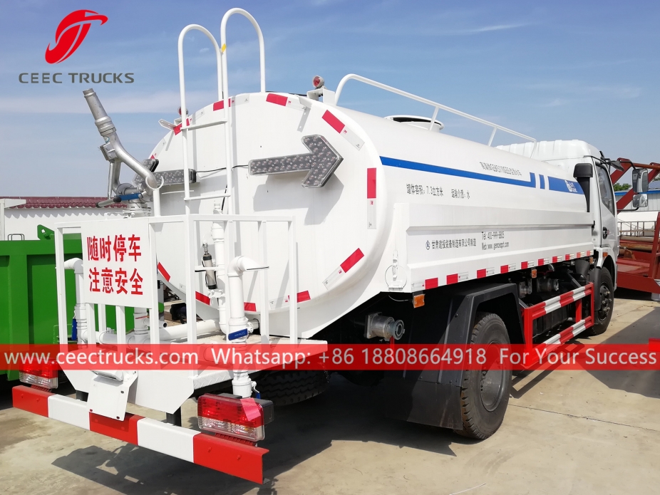 Truk Tangki Air 7 CBM DONGFENG