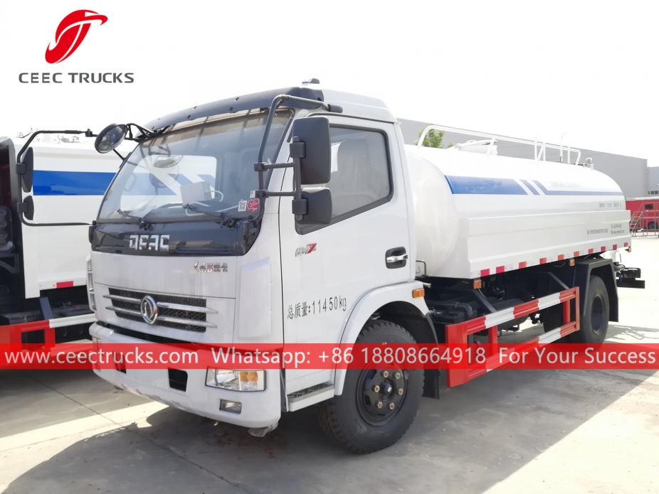 Truk Tangki Air 7 CBM DONGFENG