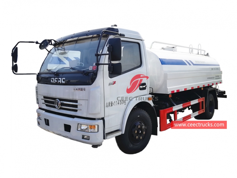 Truk Tangki Air 7 CBM DONGFENG