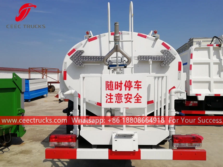 Truk Tangki Air 7 CBM DONGFENG