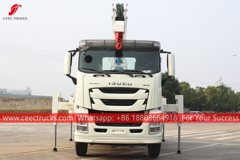 Truk Kerja Platform Udara ISUZU GIGA 16m