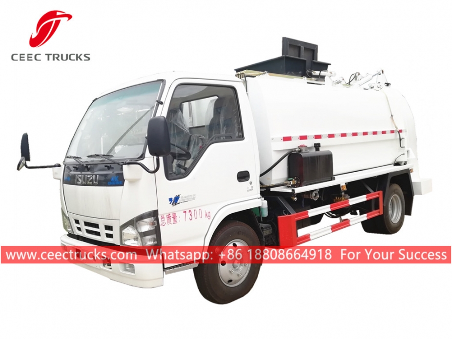 Truk Pengumpul Sampah Dapur 6.000L ISUZU