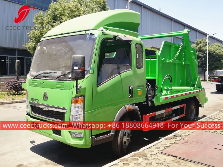 Truk sampah lengan ayun 6CBM HOWO