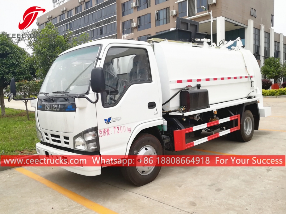 Truk Pengumpul Sampah Dapur 6.000L ISUZU