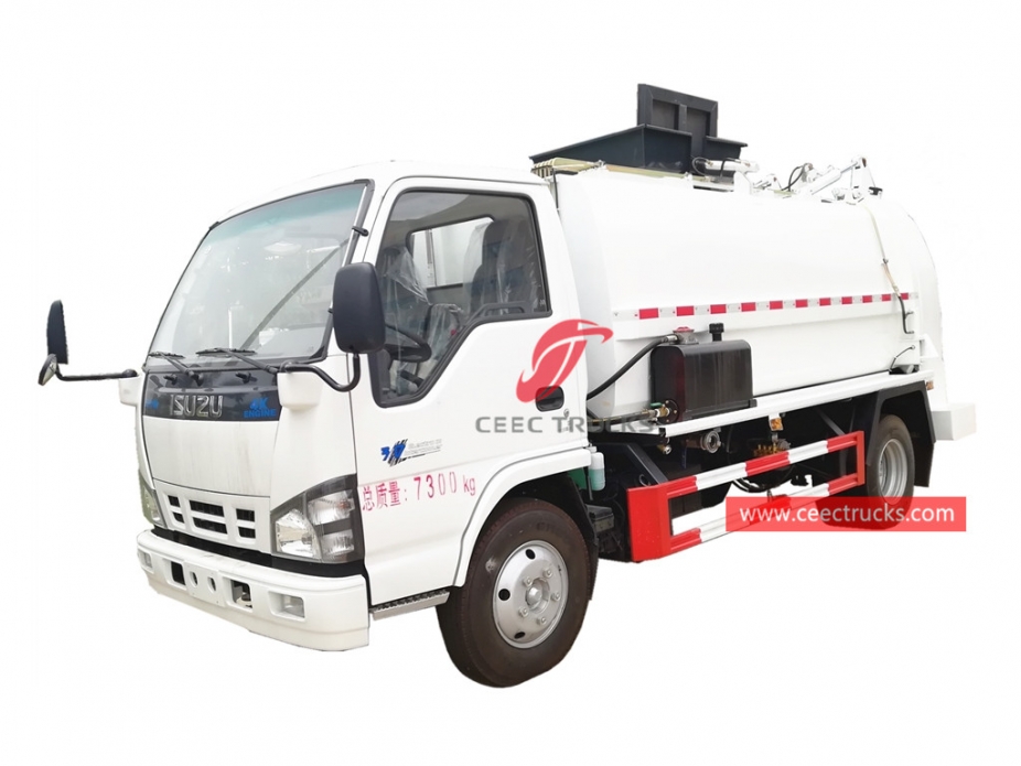 Truk Pengumpul Sampah Dapur 6.000L ISUZU