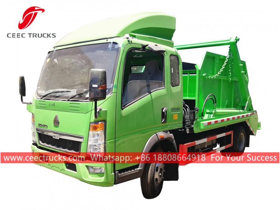 Truk sampah lengan ayun 6CBM HOWO
