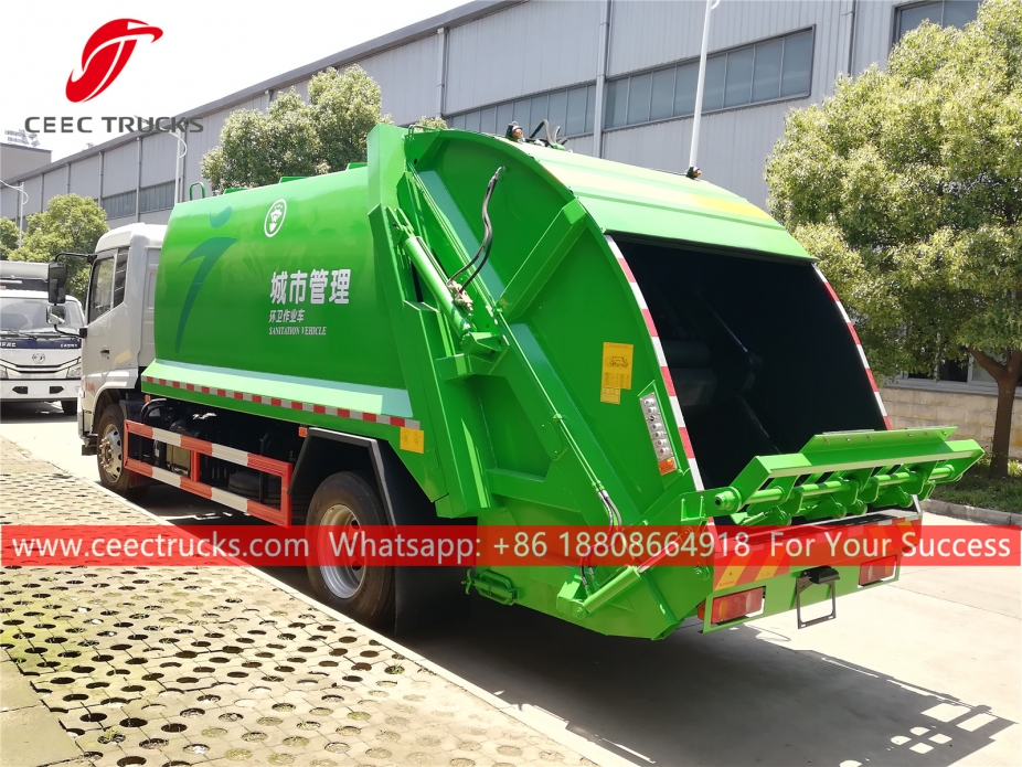 Dongfeng 12CBM Menolak Truk Kompresi