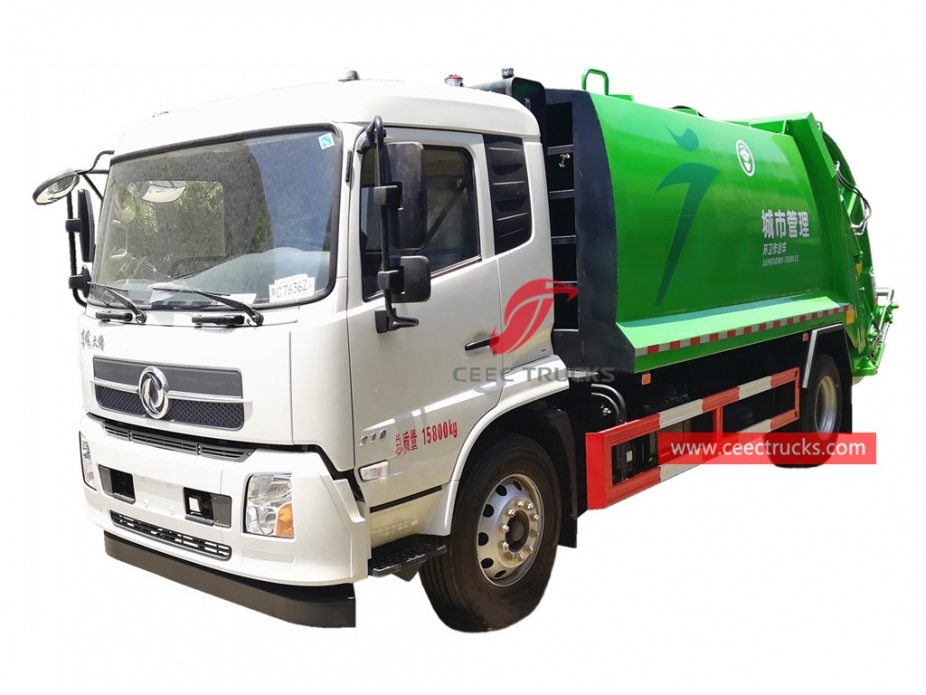 Dongfeng 12CBM Menolak Truk Kompresi