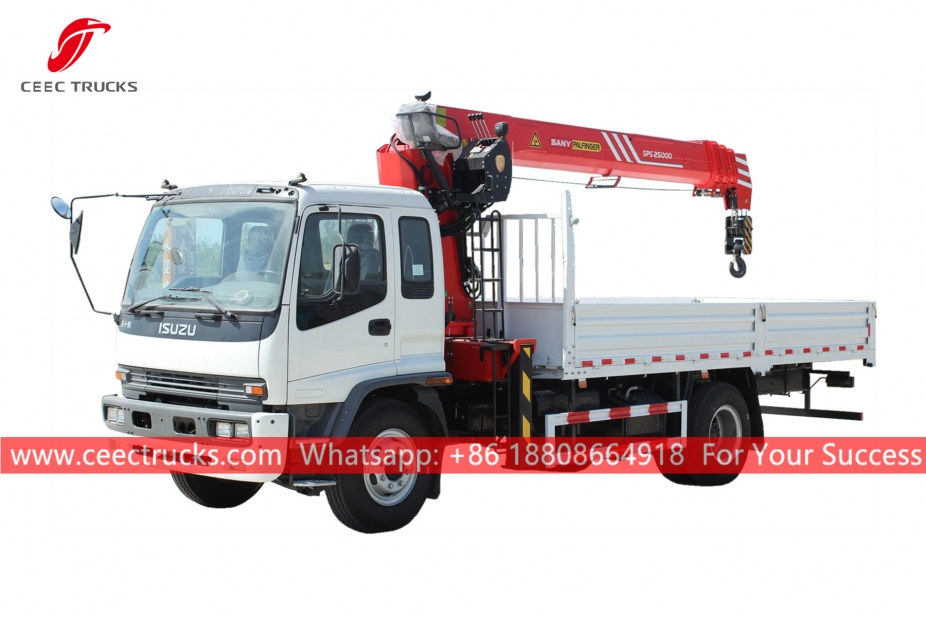 Truk Derek Palfinger ISUZU FTR 10Ton