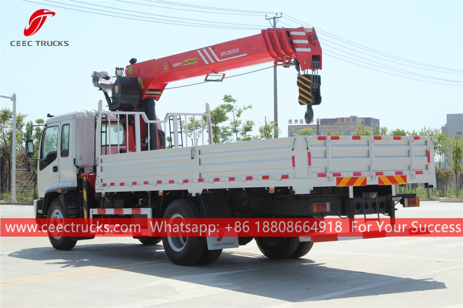 Truk Derek Palfinger ISUZU FTR 10Ton