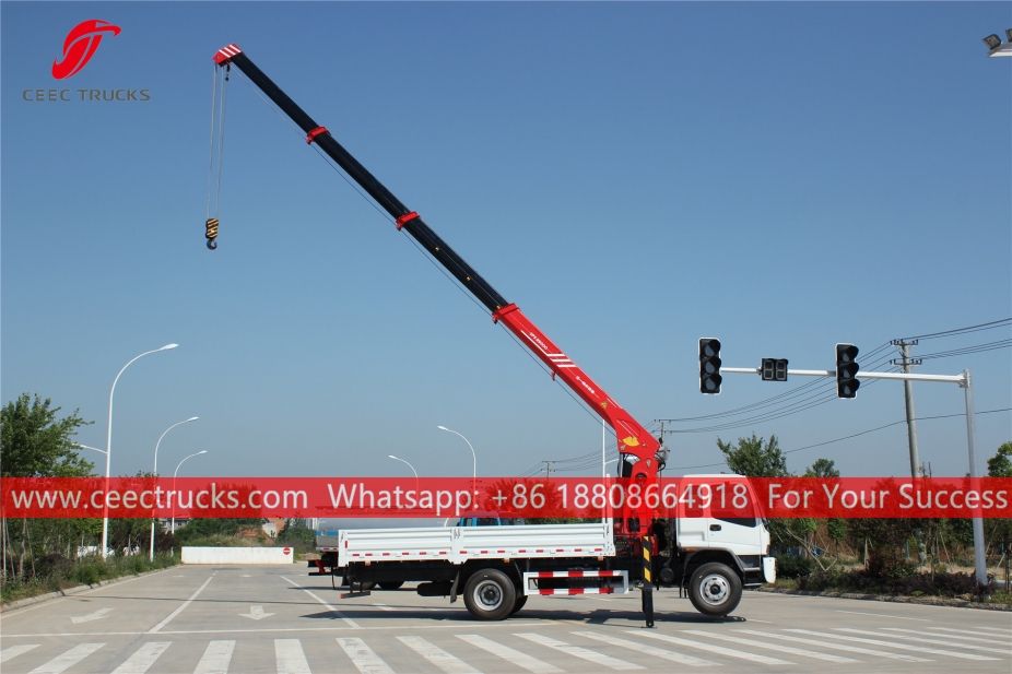 Truk Derek Palfinger ISUZU FTR 10Ton