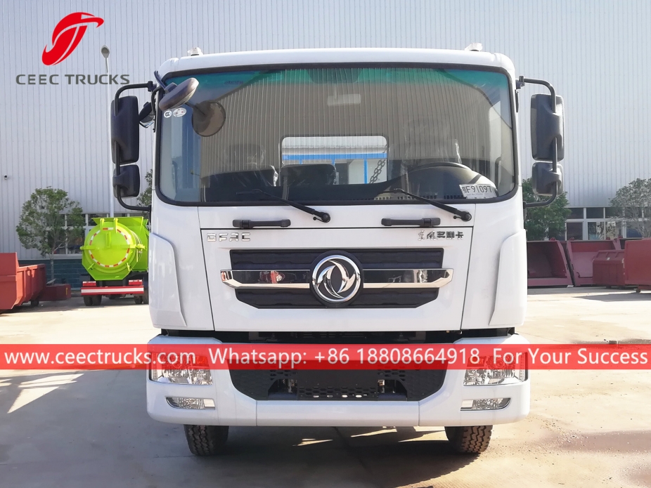 Truk Pemuat Lewati 10CBM Dongfeng