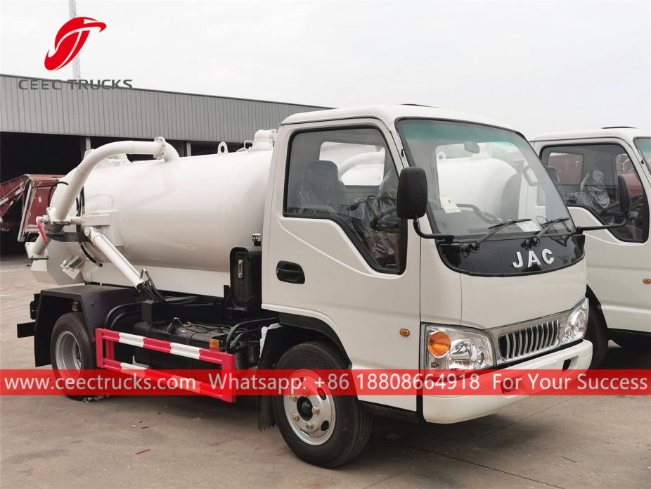 Truk Penghisap Limbah 3.000 Liter JAC