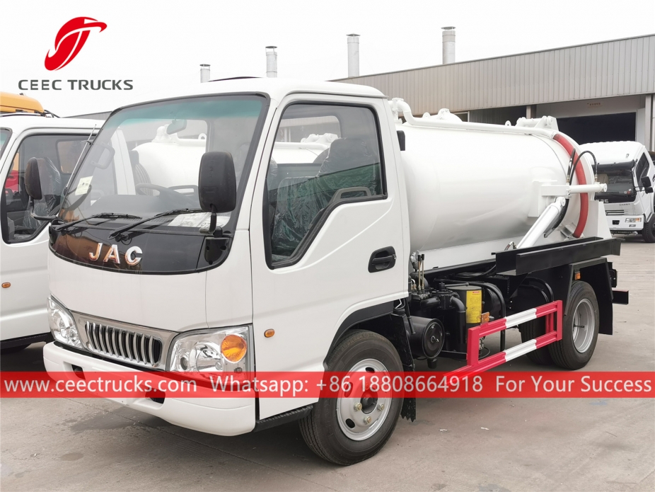 Truk Penghisap Limbah 3.000 Liter JAC