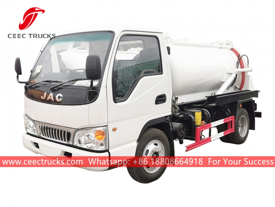 Truk Penghisap Limbah 3.000 Liter JAC