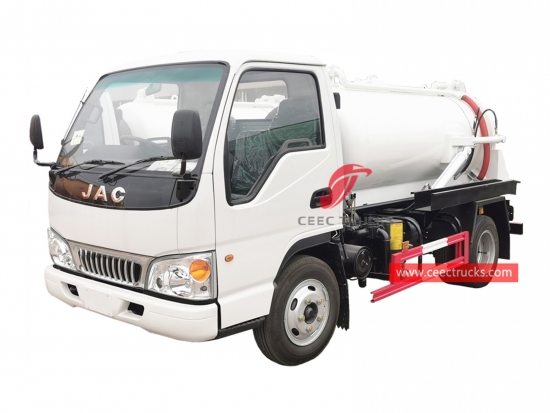 3,000 Litres Sewage Suction Truck JAC - CEEC Trucks