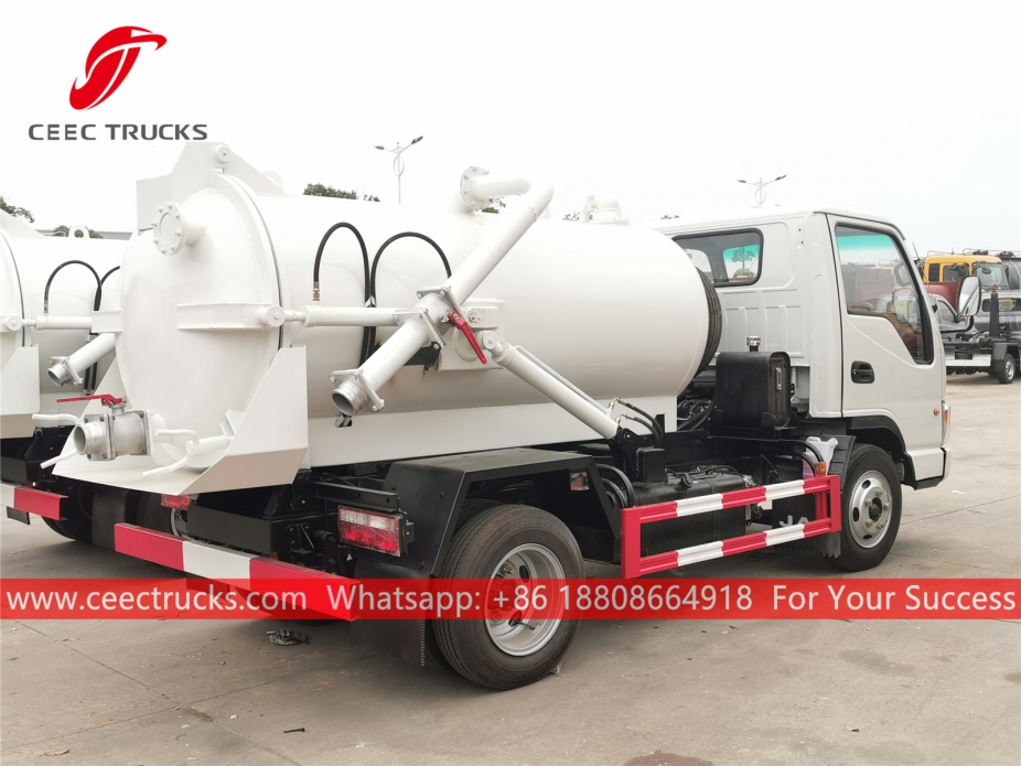 Truk Penghisap Limbah 3.000 Liter JAC