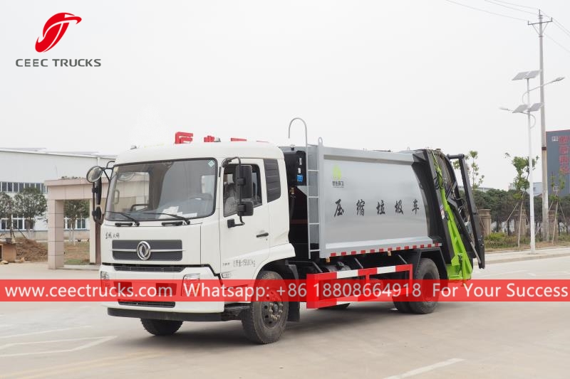 Truk Pemadatan Sampah Dongfeng 10CBM