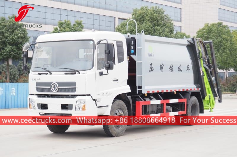 Truk Pemadatan Sampah Dongfeng 10CBM