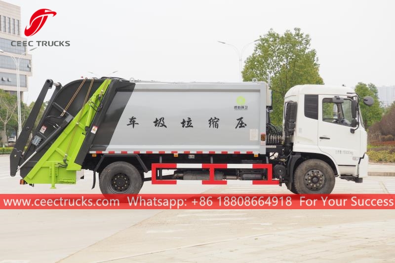 Truk Pemadatan Sampah Dongfeng 10CBM