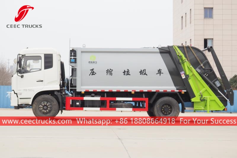 Truk Pemadatan Sampah Dongfeng 10CBM