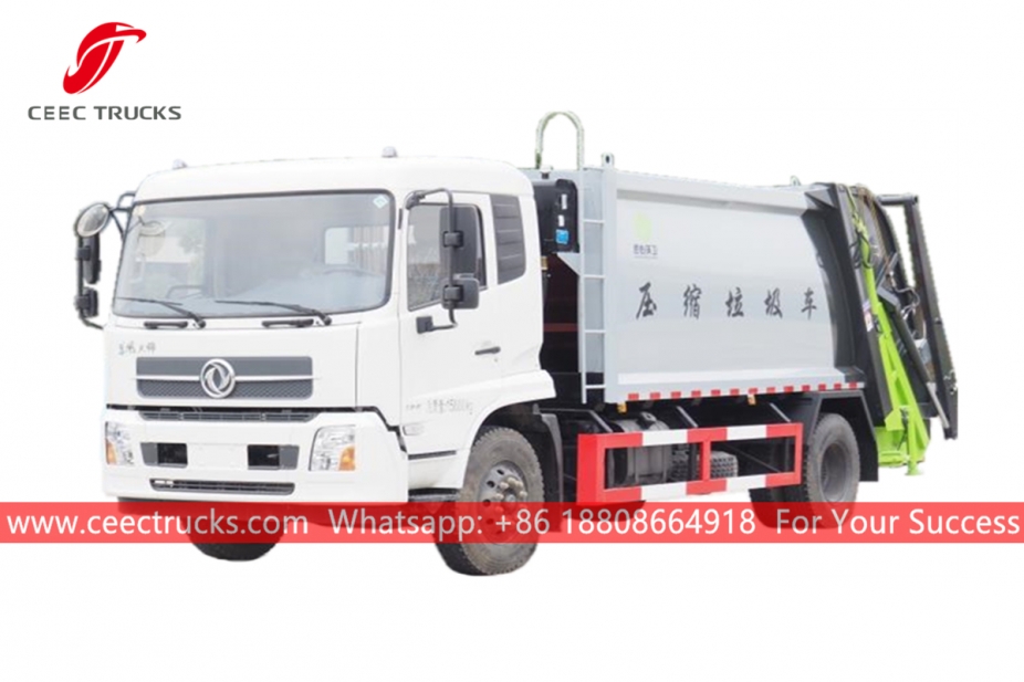 Truk Pemadatan Sampah Dongfeng 10CBM