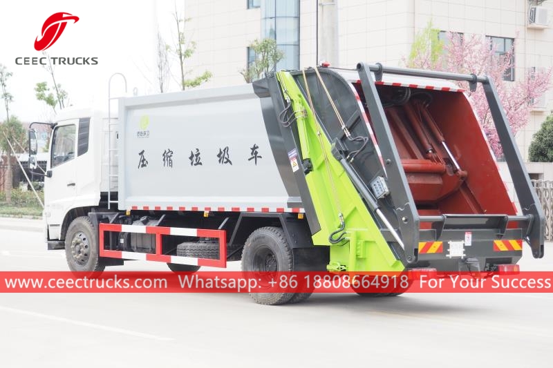 Truk Pemadatan Sampah Dongfeng 10CBM