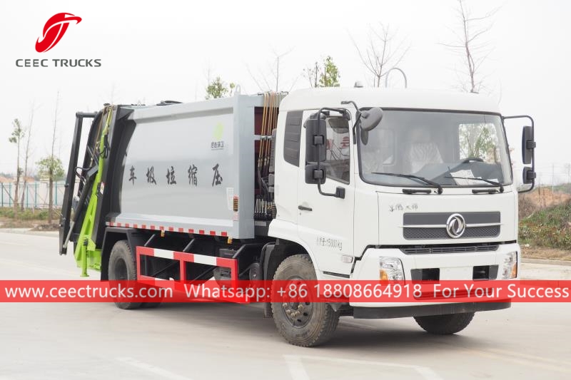 Truk Pemadatan Sampah Dongfeng 10CBM