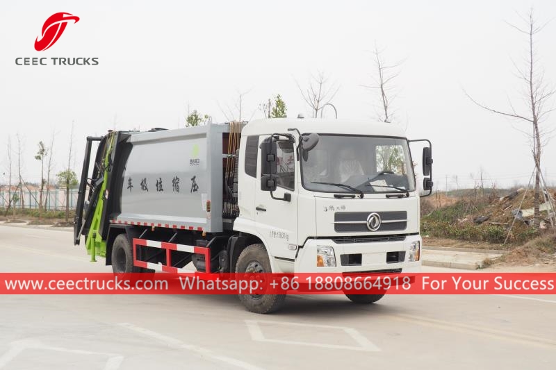 Truk Pemadatan Sampah Dongfeng 10CBM