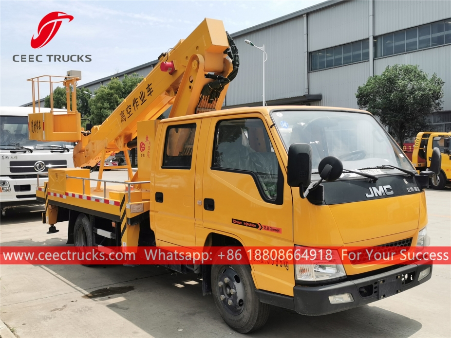 Truk Platform Udara Lengan Teleskopik JMC 16m