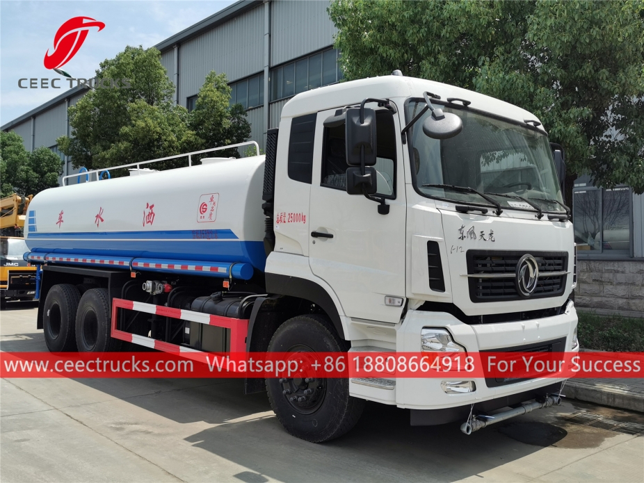 Truk Penyiraman Air Dongfeng 6x4